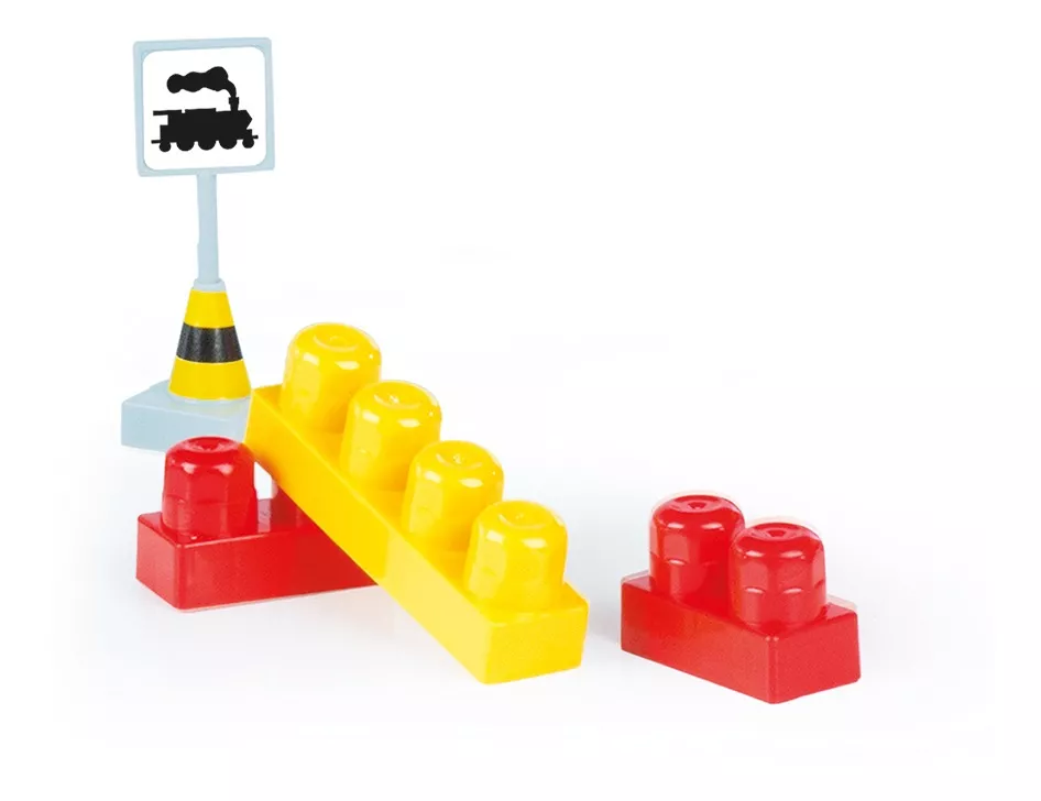 BLOCKS SET DE TREN KIDSCOOL MULTICOLOR 89 PCS - 5082 - 2