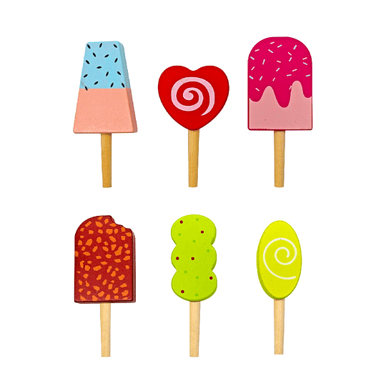 CARRITO KIDSCOOL DIDACTICO ICE CREAM NUDE - 5