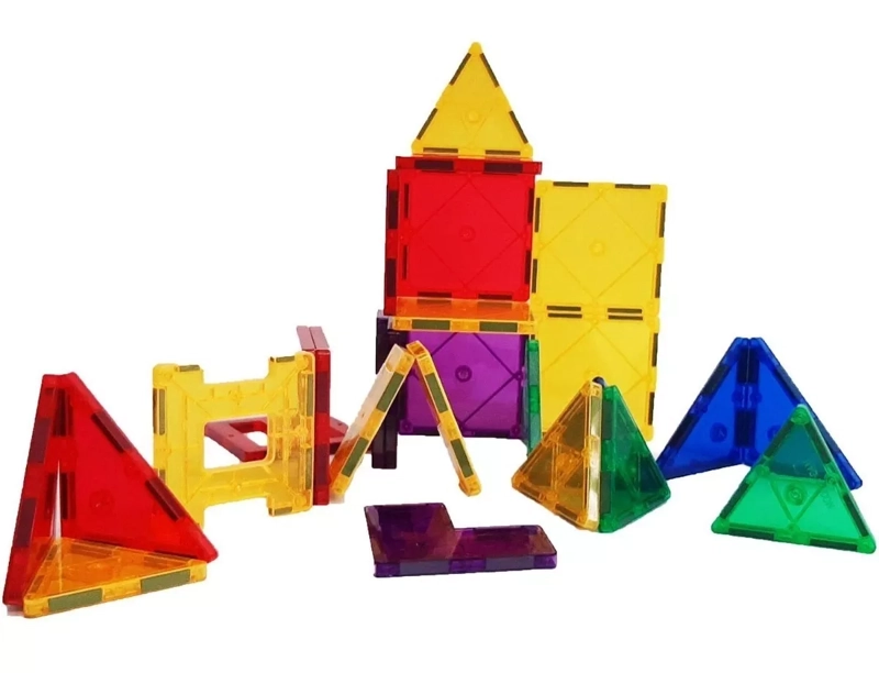 BLOQUES MAGNÉTICOS KIDSCOOL NEGRO 3D CONSTRUCCIÓN 60 PIEZAS - 300100 - 3