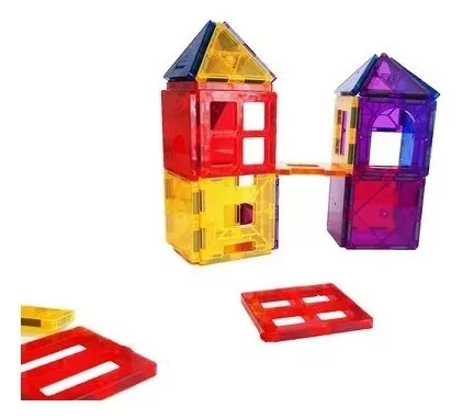 BLOQUES MAGNÉTICOS KIDSCOOL NEGRO 3D CONSTRUCCIÓN 60 PIEZAS - 300100 - 4