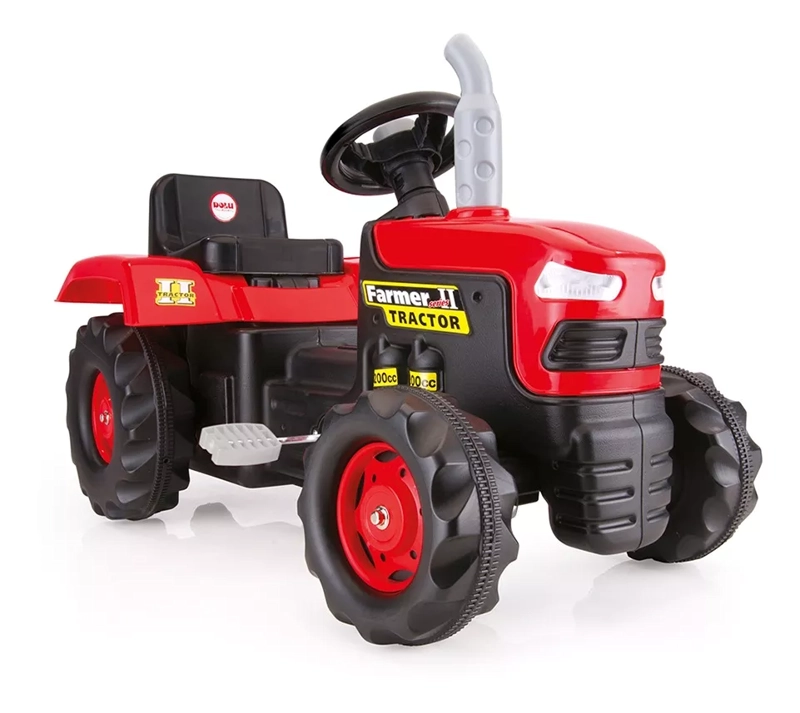 TRACTOR KIDSCOOL A PEDALES FARMER ROJO 8050 - 1