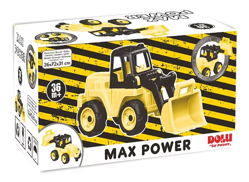 CORREPASILLO KIDSCOOL RETROEXCAVADORA MAX POWER 7134 - 4