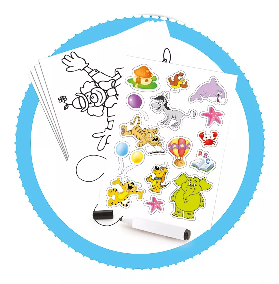PIZARRA KIDSCOOL PLASTICO LITTLE ARTIST - - 7062 - 4