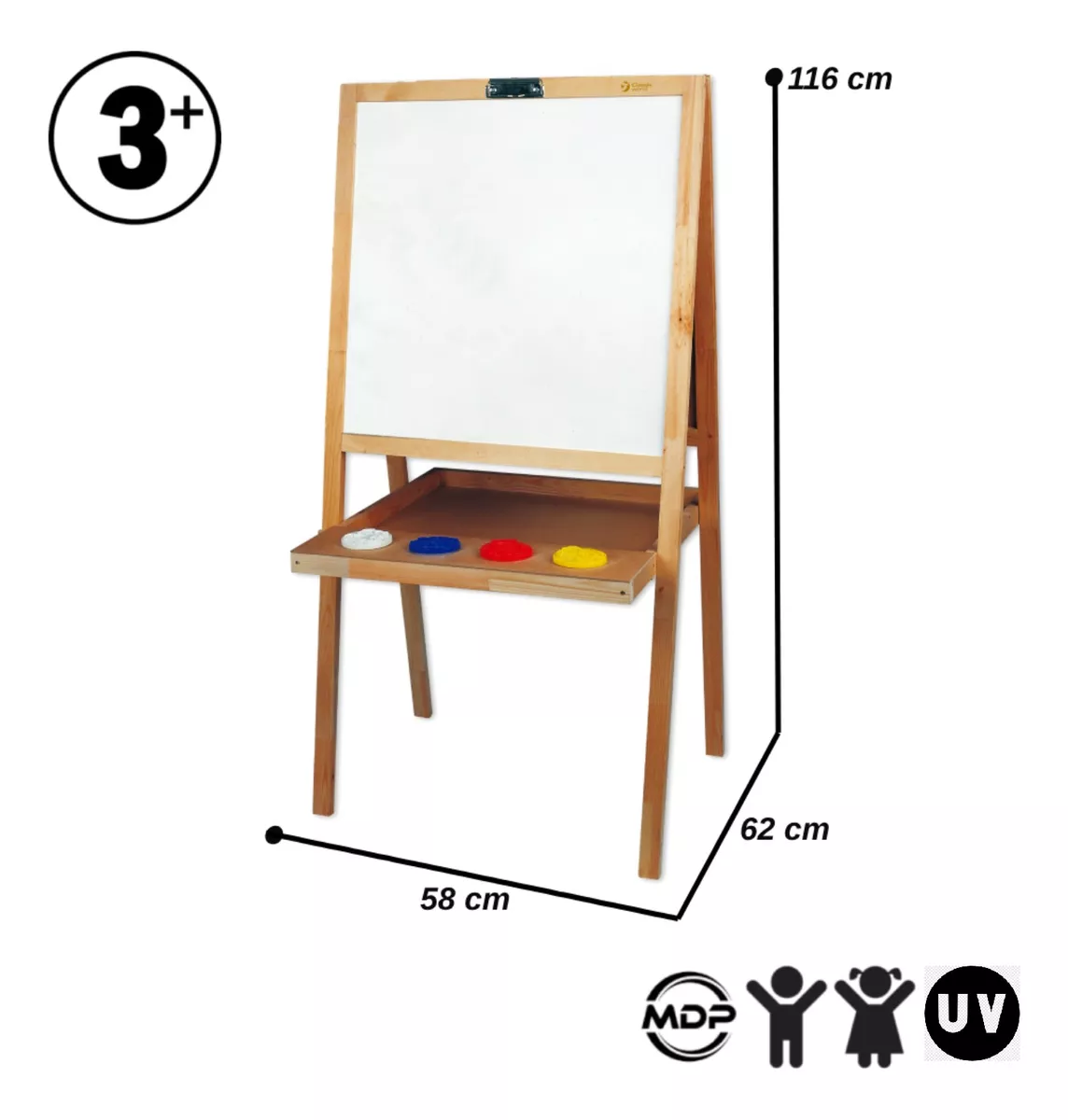 PIZARRA KIDSCOOL MADERA CRAFT - - 4169 - 3