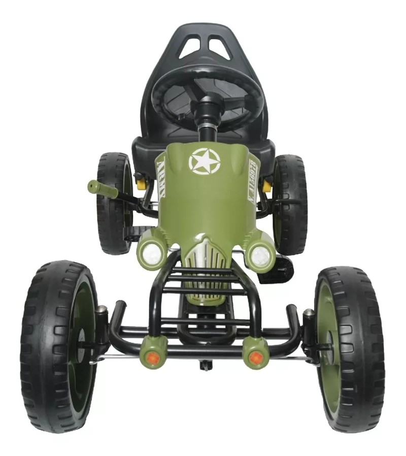 GO KART KIDSCOOL RACING ARMY VERDE - 2036E - 2