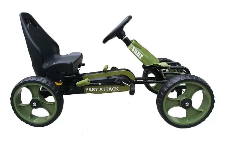 GO KART KIDSCOOL RACING ARMY VERDE - 2036E - 4