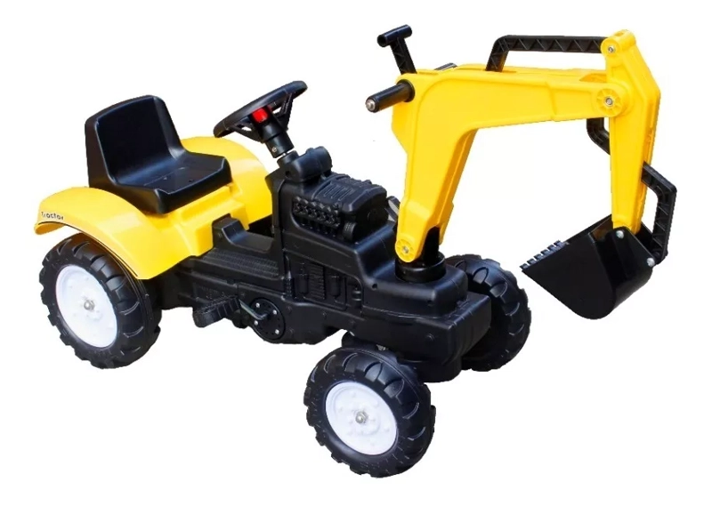 GO KART KIDSCOOL EXCAVADORA AMARILLA - 5001 - 1