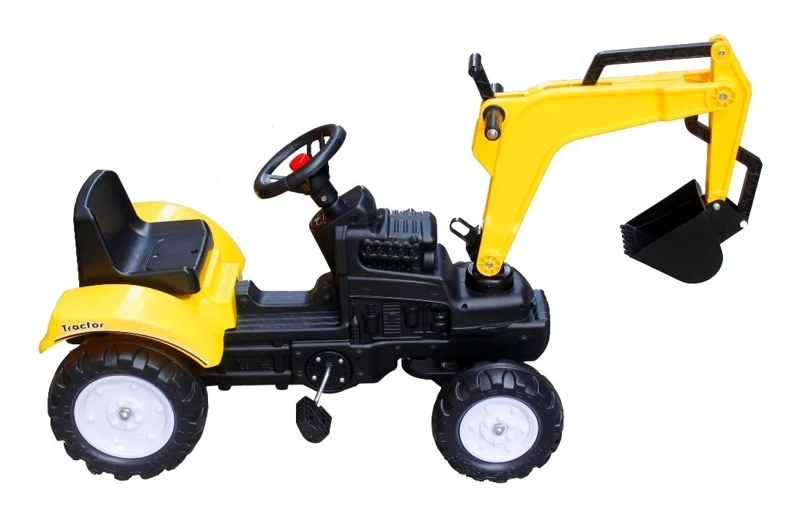 GO KART KIDSCOOL EXCAVADORA AMARILLA - 5001 - 4