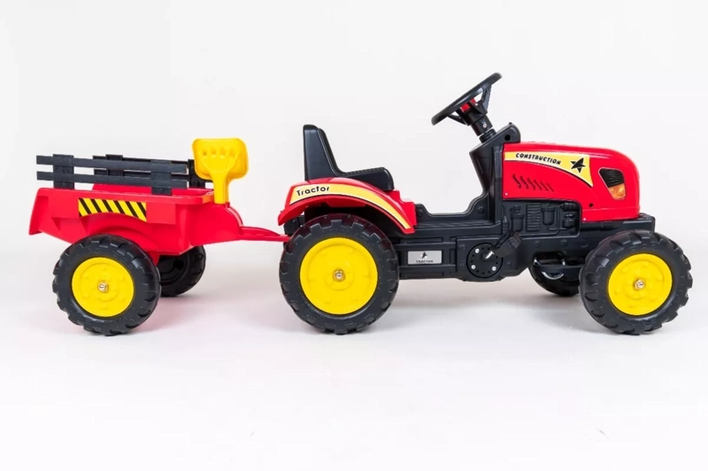 GO KART KIDSCOOL TRACTOR CON CARRO ROJO - 3001 - 4