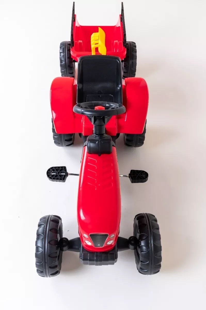 GO KART KIDSCOOL TRACTOR CON CARRO ROJO - 3001 - 5
