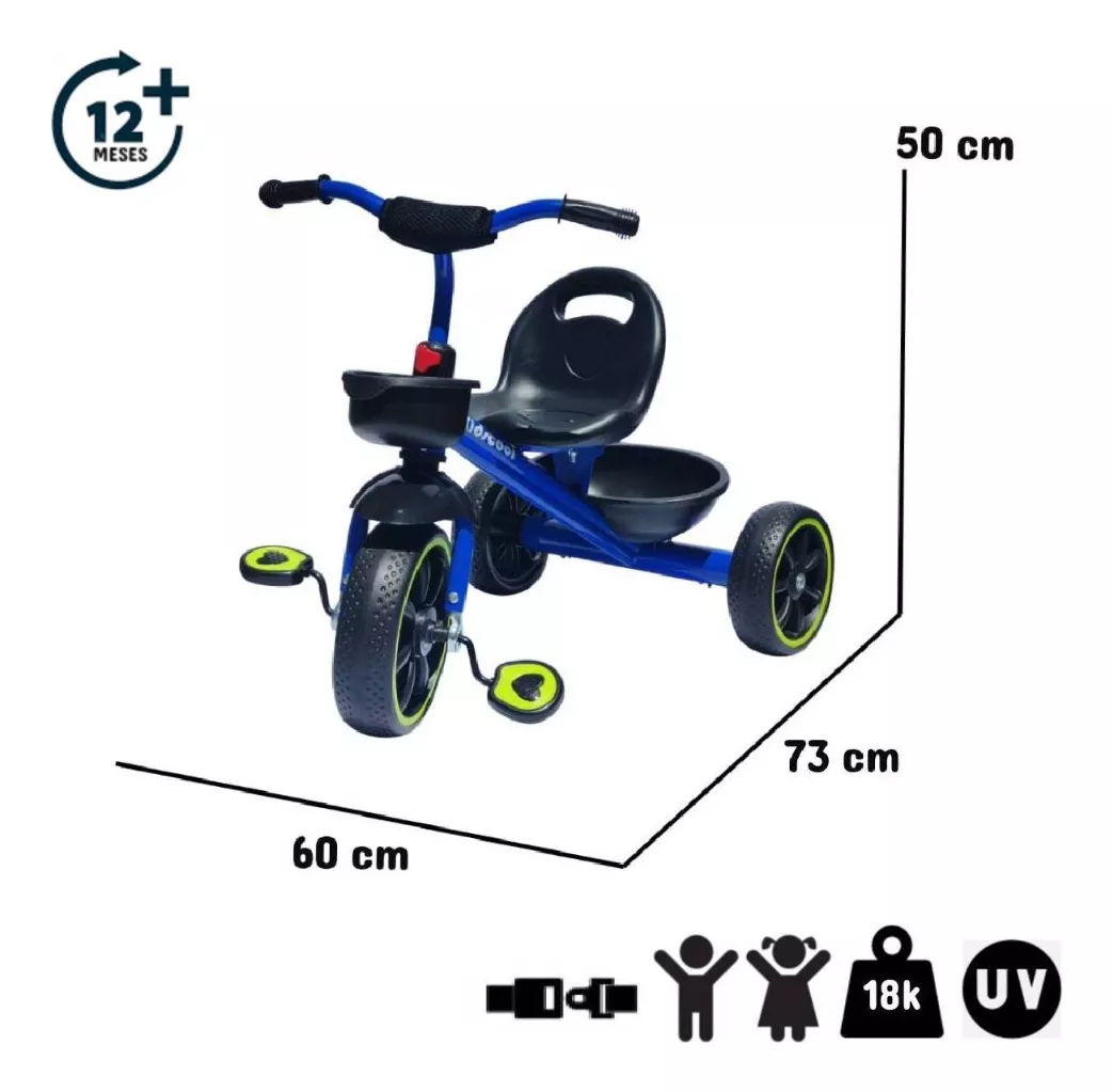TRICICLO KIDSCOOL CLASICO NEW - 3