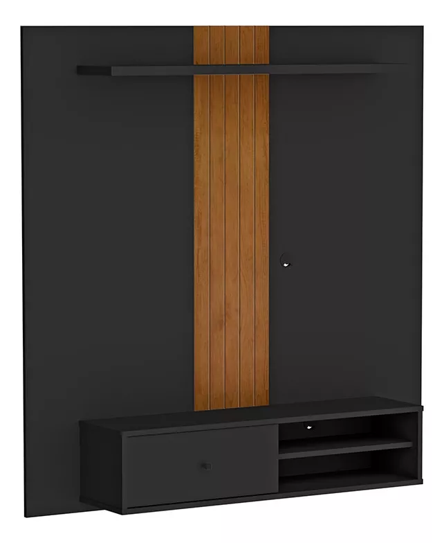 RACK BE DESIGN NEGRO PARED CARAMELO JB5024-NG - 4