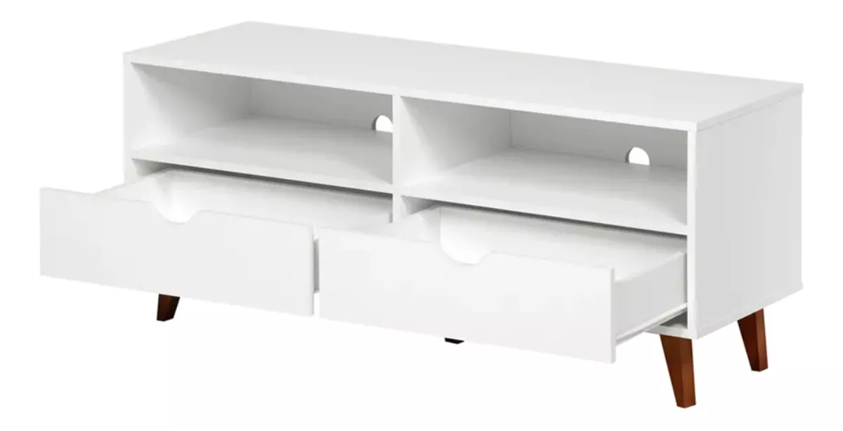 RACK TV BE DESIGN BLANCO BLOCK FK171GLT-M - 2