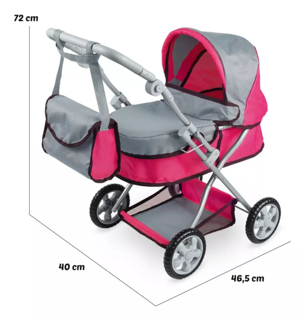 COCHE CUNA DE MUÑECAS MINI MOM - KIDSCOOL - 428035 - 2