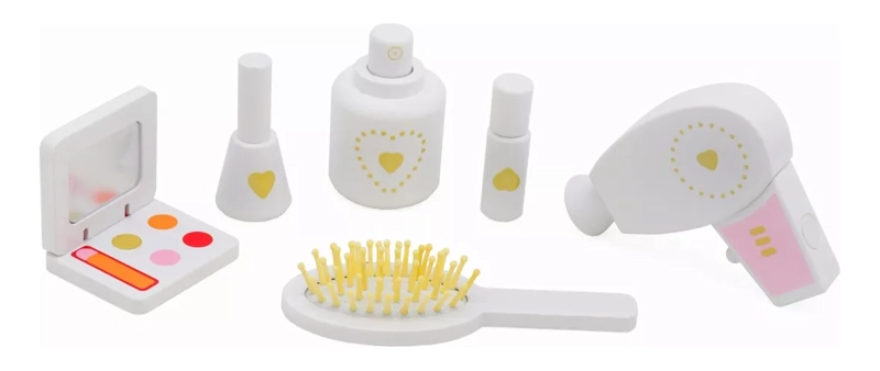 TOCADOR KIDSCOOL LOVE CON ACCESORIOS BLANCO - 5