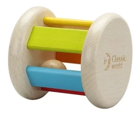 SONAJERO CLASSIC WORLD ROLLER RATTLE KIDSCOOL 3053 MULTICOLOR - 1