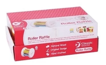 SONAJERO CLASSIC WORLD ROLLER RATTLE KIDSCOOL 3053 MULTICOLOR - 3