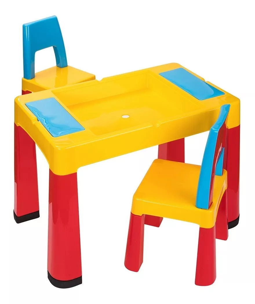 JUEGO DE MESA DE PLÁSTICO MULTIFUNCIONAL - KIDSCOOL - BS-8811 - 1