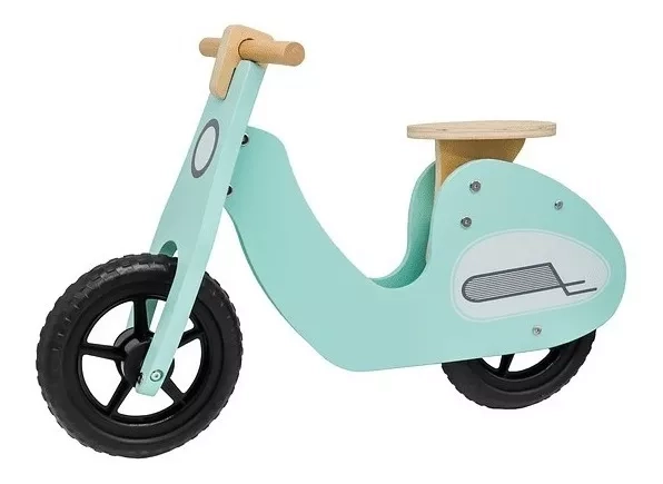 BICICLETA KIDSCOOL VESPA APRENDIZAJE MADERA W16C140 TURQUESA - 1