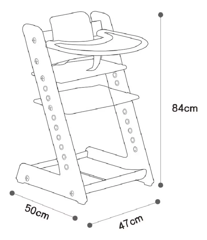 SILLA COMER KIDSCOOL MILANO H-2203-RS ROSA - 3