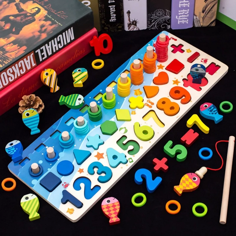 PUZZLE KIDSCOOL NEGRO DIDACTICO MULTICOLOR - W14B210 - 1
