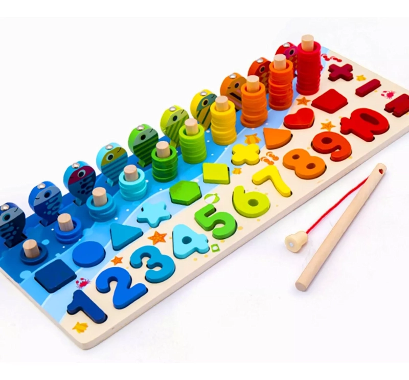 PUZZLE KIDSCOOL NEGRO DIDACTICO MULTICOLOR - W14B210 - 2