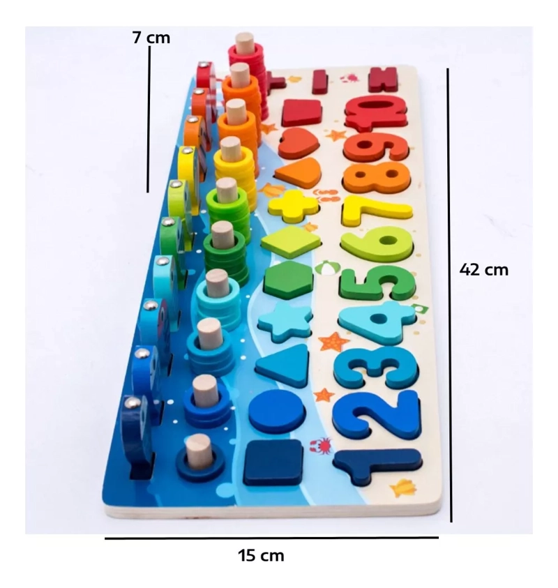 PUZZLE KIDSCOOL NEGRO DIDACTICO MULTICOLOR - W14B210 - 3