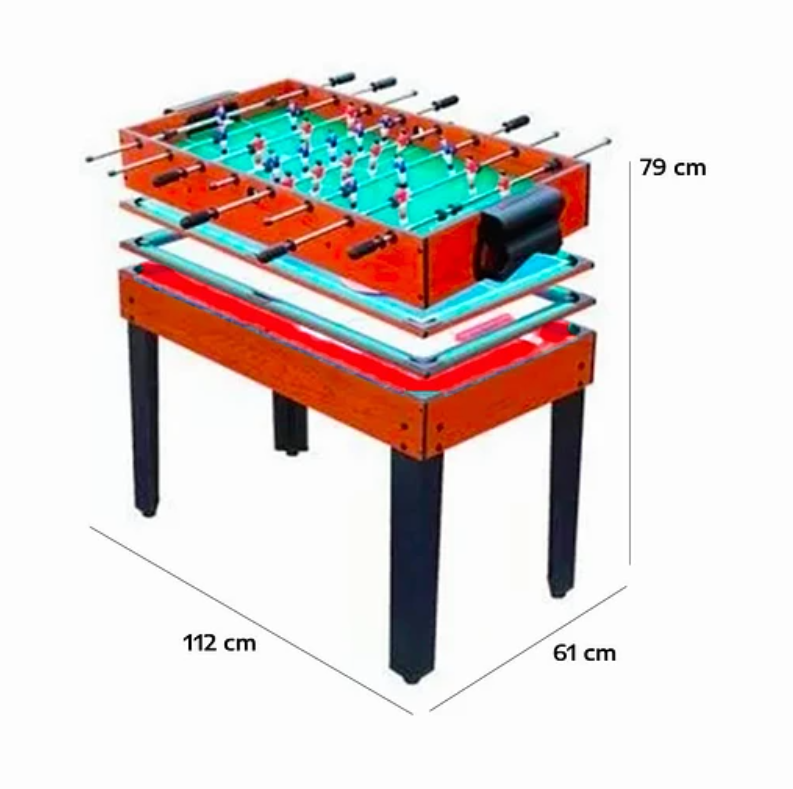 JUEGO KIDSCOOL MESA DE S MULTIPLE 4 EN 1 - - TM-4406 - 5