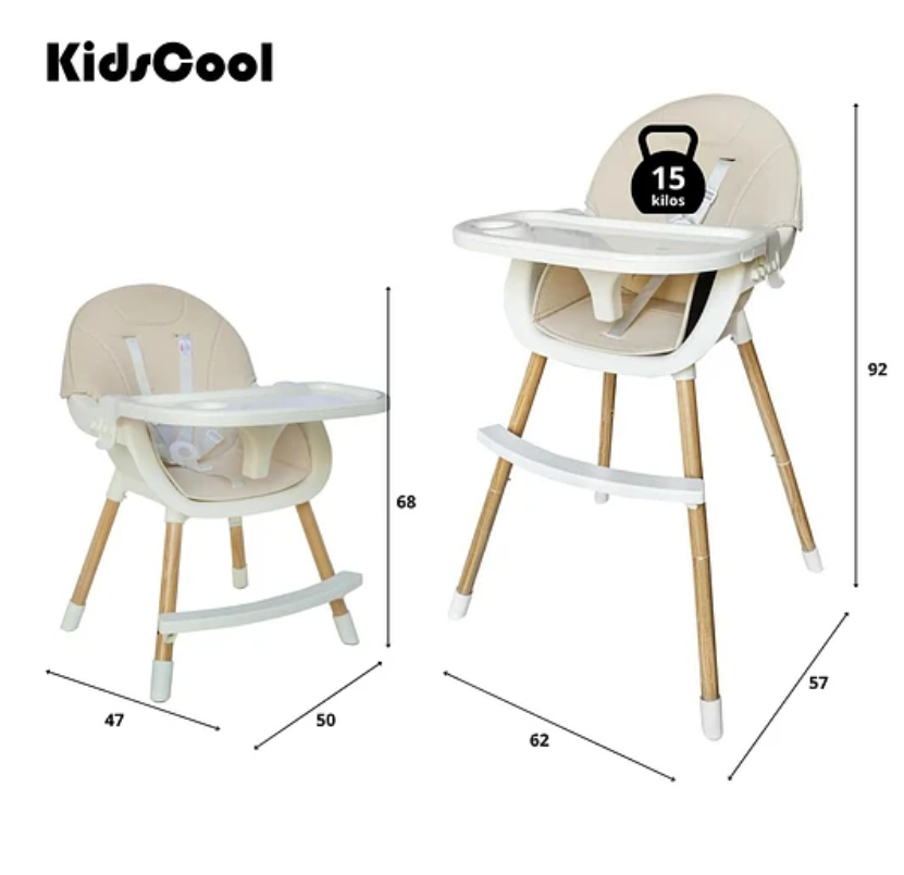 SILLA COMER KIDSCOOL BEBÉS NIZA - 6