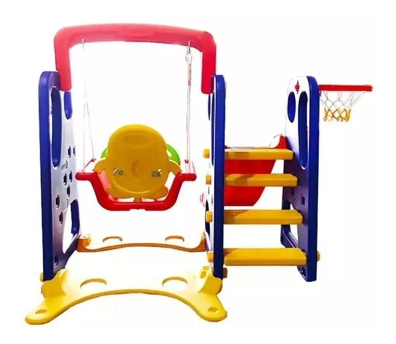 SET PLASTICO 3 EN 1 KIDSCOOL SMILE RESBALINCOLUMPIOARO - DJ-024NEW - 5