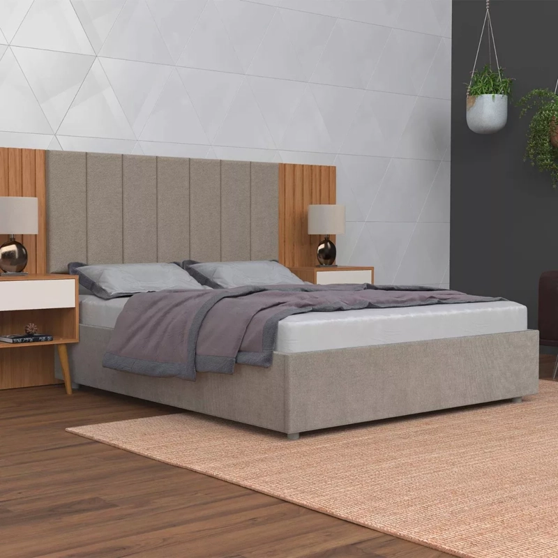 SET RESPALDO BE DESIGN CAMA ZARA RÚ 6566 2 PLAZAS CARAMELO - 2