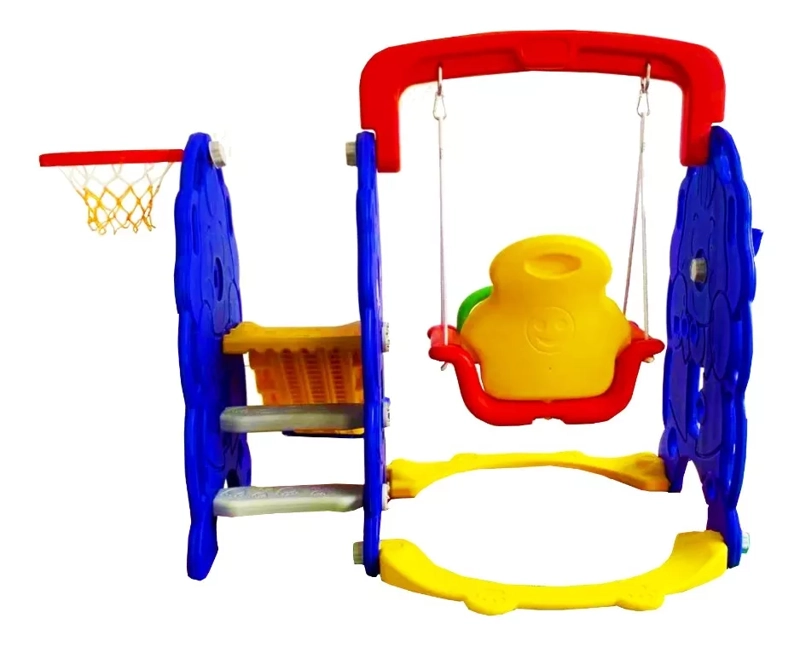 RESBALIN KIDSCOOL ELEFANTE 4 EN 1 ARO Y COLUMPIO AZUL - YG-2023-11 - 2