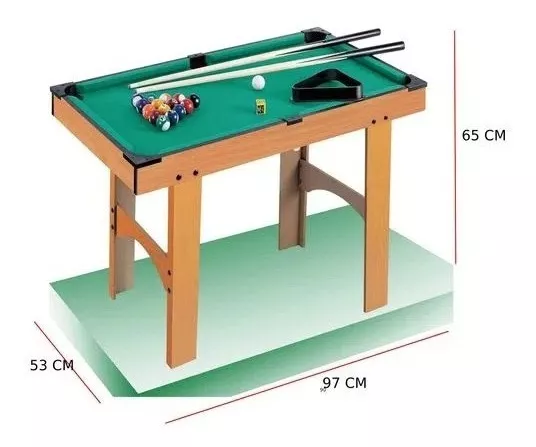 MESA DE POOL / BILLAR MIDDLE - KIDSCOOL - 378900 - 5