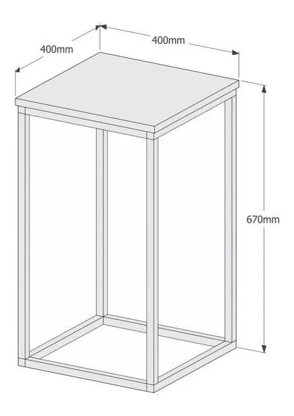 MESA LATERAL BE DESIGN APOLO JB8018 NG - 3