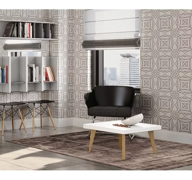 MESA DE CENTRO BE DESIGN NORDIC 600 FK 510GLT M BLANCO - 4