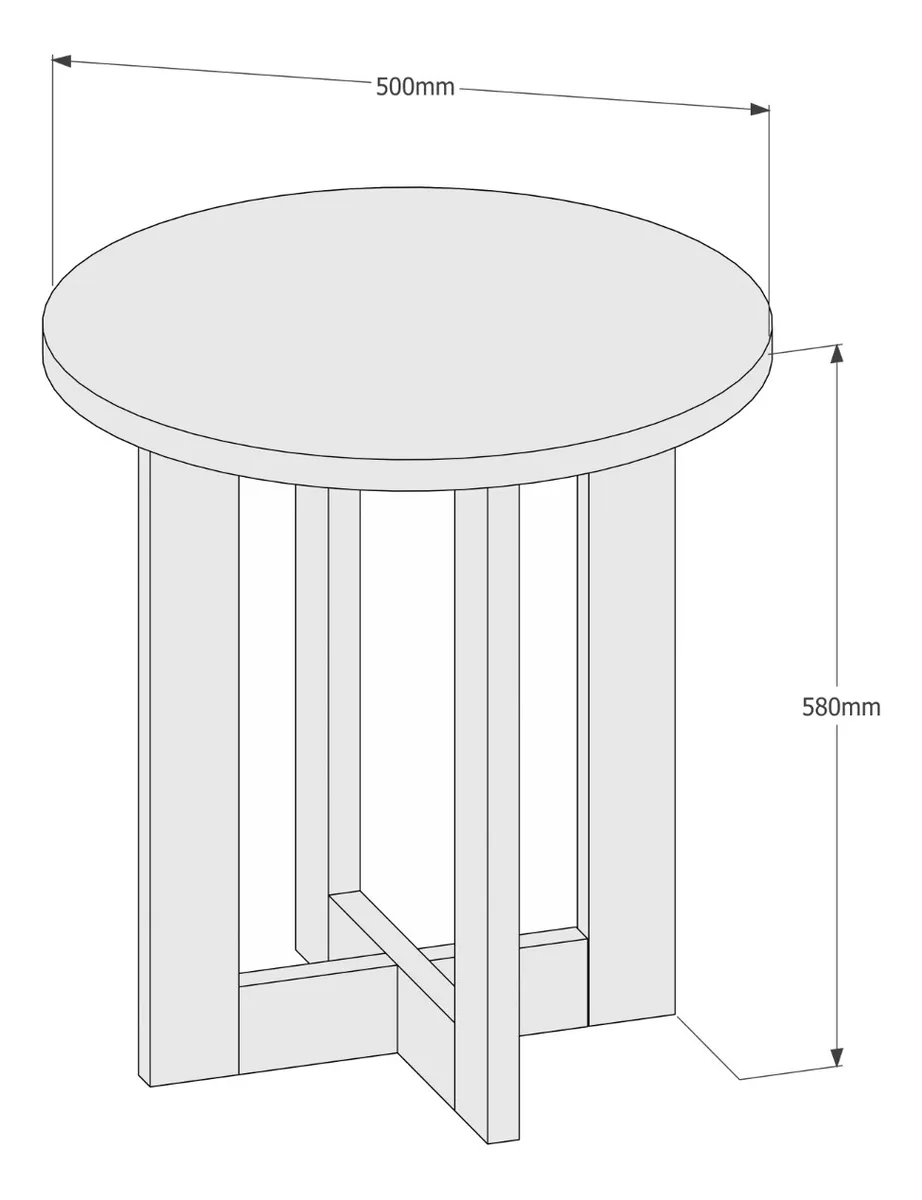 MESA LATERAL KIDSCOOL BE DESIGN JB8002 CA 1 CARAMELO - 3