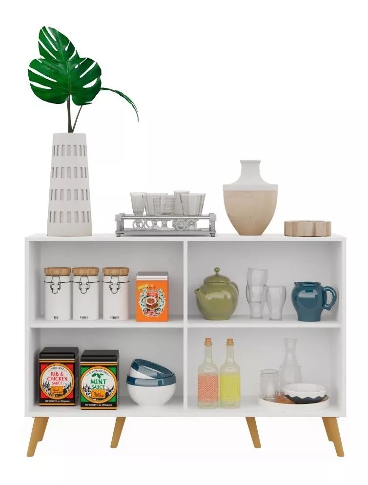 BUFFET BE DESIGN 4 PUERTAS BLANCO RETRO VIENA MP3606.0003 - 3