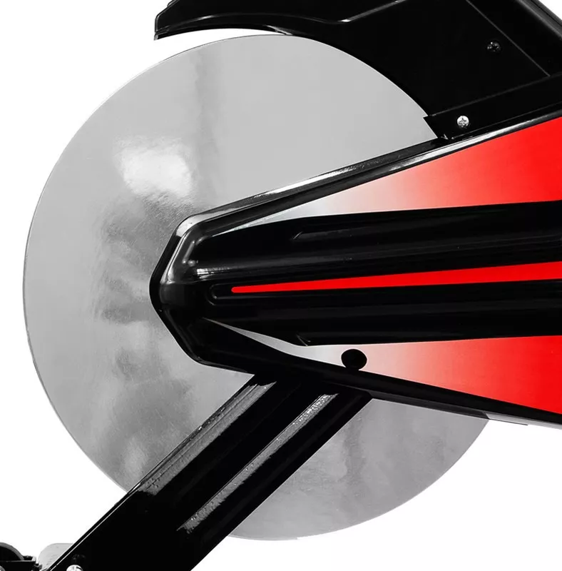 BICICLETA SPINNING LIVE UP YB-330 BLACK RED - 3