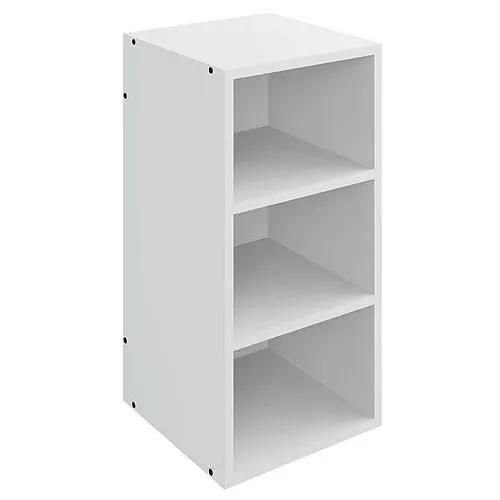 REPISA VERTICAL 3 ESPACIOS 1007 MOV BLANCA - BE DESIGN - 3396050 - 1