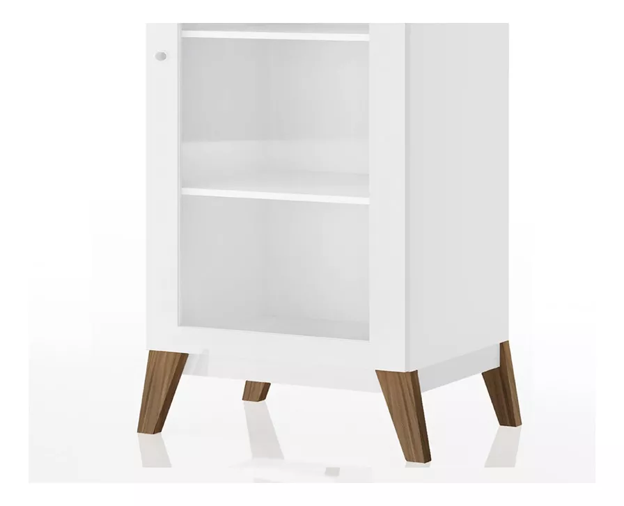 VITRINA BE DESIGN 1 PUERTA NEGRO MALTA - 3