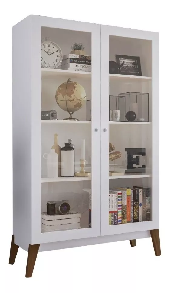 VITRINA BE DESIGN 2 PUERTAS BLANCO JAMAICA 0808.0002 - 1