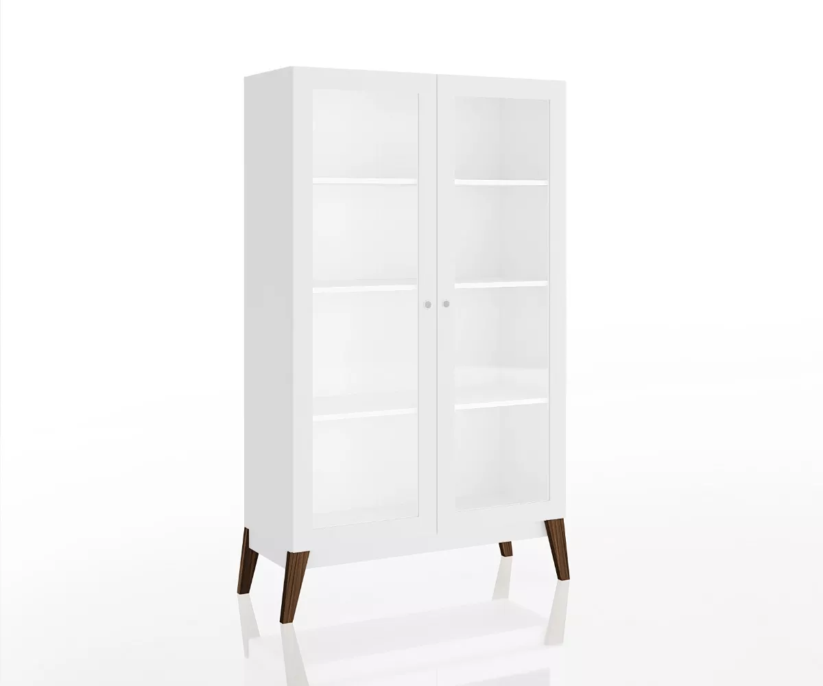 VITRINA BE DESIGN 2 PUERTAS BLANCO JAMAICA 0808.0002 - 2