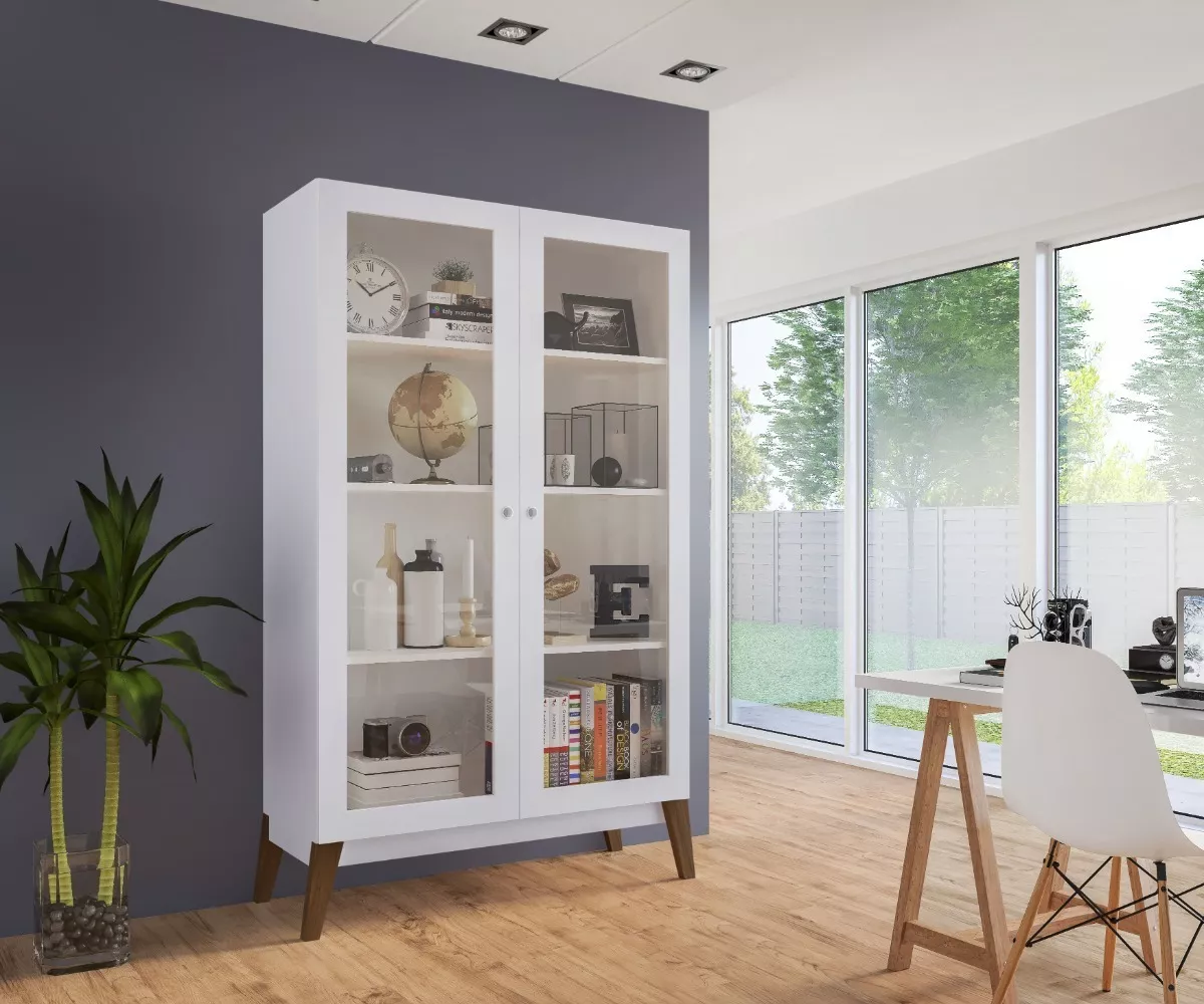 VITRINA BE DESIGN 2 PUERTAS BLANCO JAMAICA 0808.0002 - 5