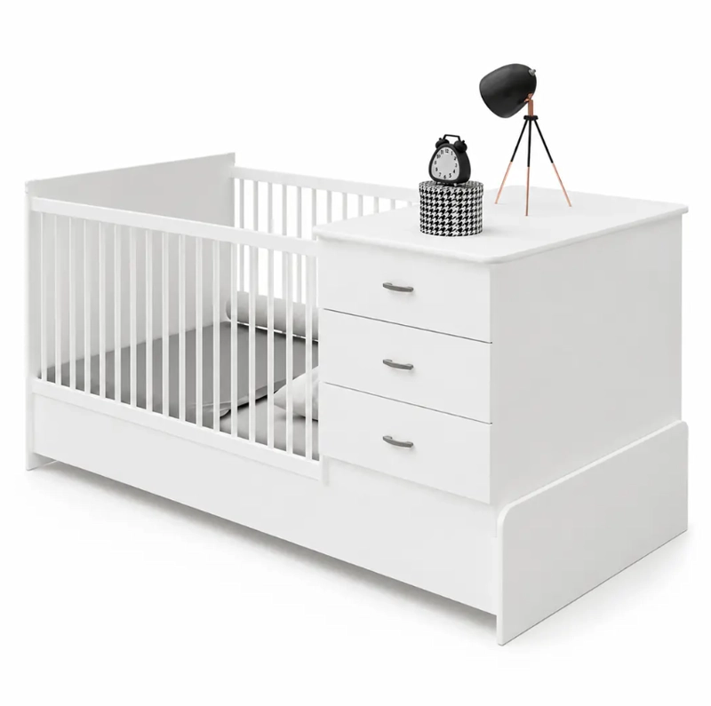 CUNA BEBE MULTIETAPAS KIPPI BLANCA - 1