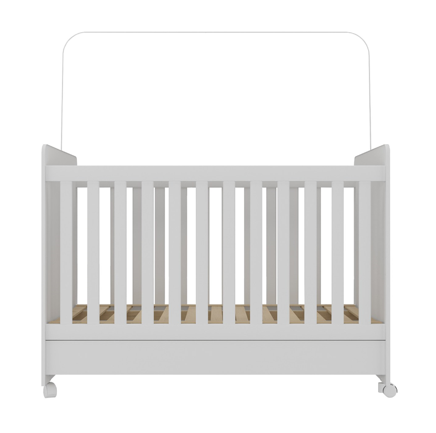CUNA KIDSCOOL INFANTIL 3 EN 1 MDF BLANCO - 2
