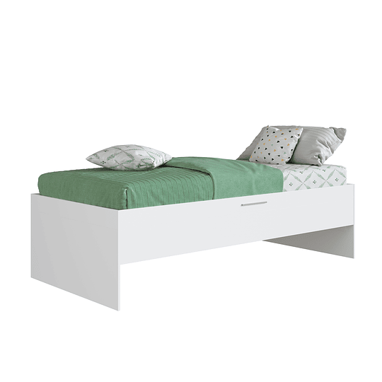CAMA BAUL ISRAEL BLANCA 1 PLAZA - 1