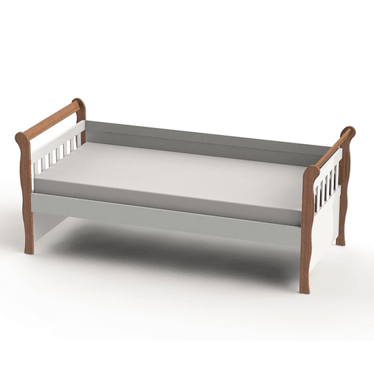 CAMA CUJA BLANCO CAFÉ JULIA - 1
