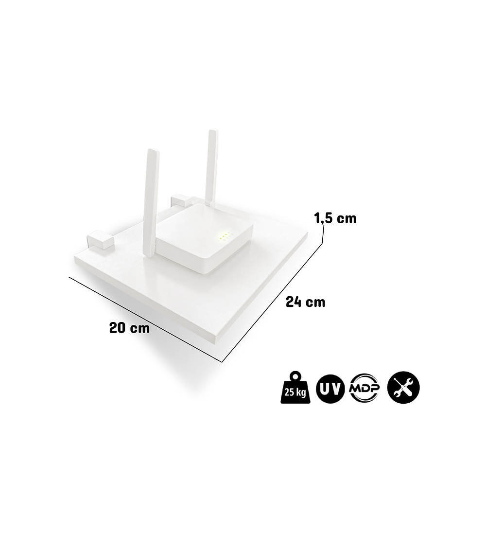REPISAS BLANCO ROUTER PACKX2 - 2