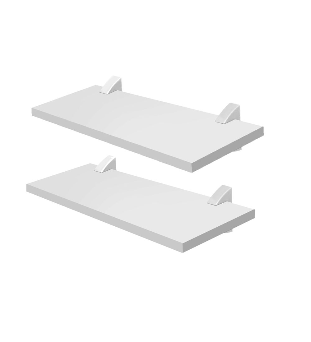 REPISAS CONCEPT40 BLANCO PACKX2 - 2