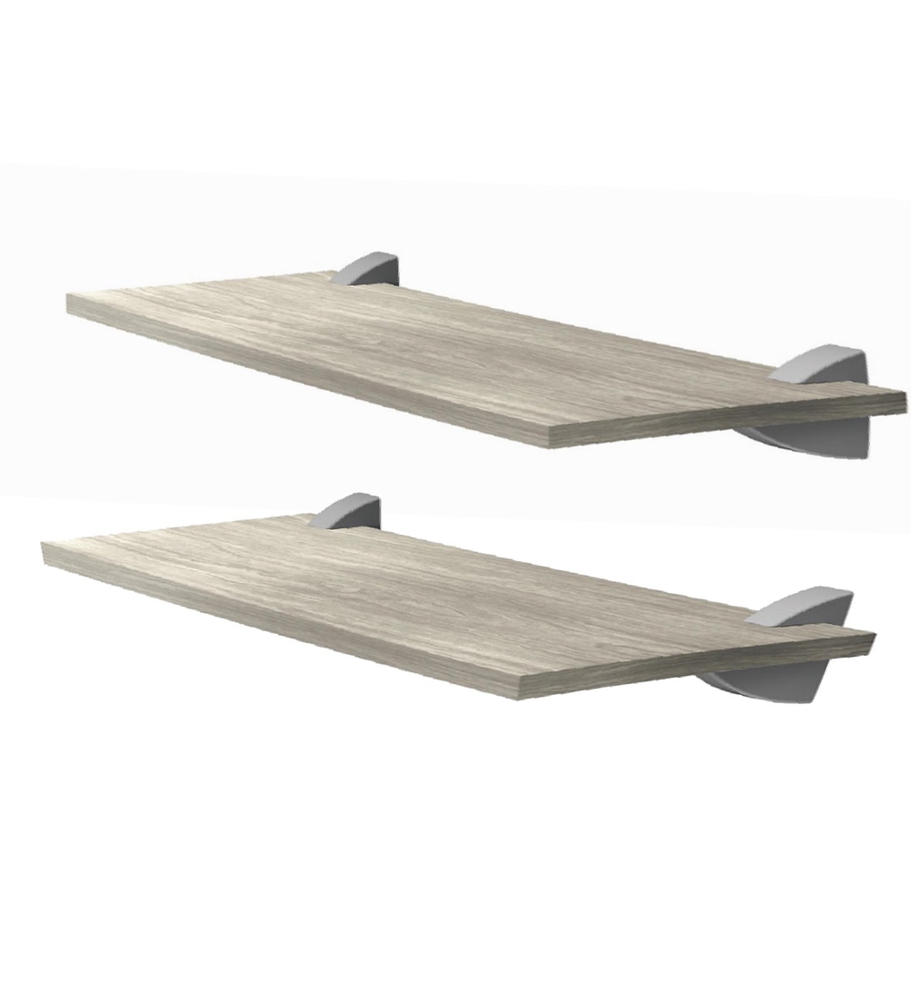 REPISAS CONCEPT60 GRIS PACKX2 - 1
